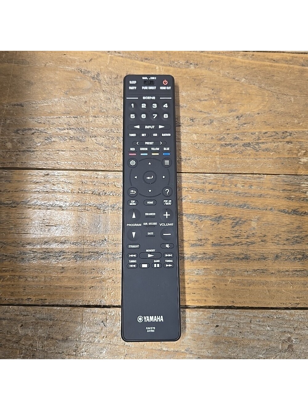 Genuine OEM Yamaha RAV570 Remote Control ZZ47560